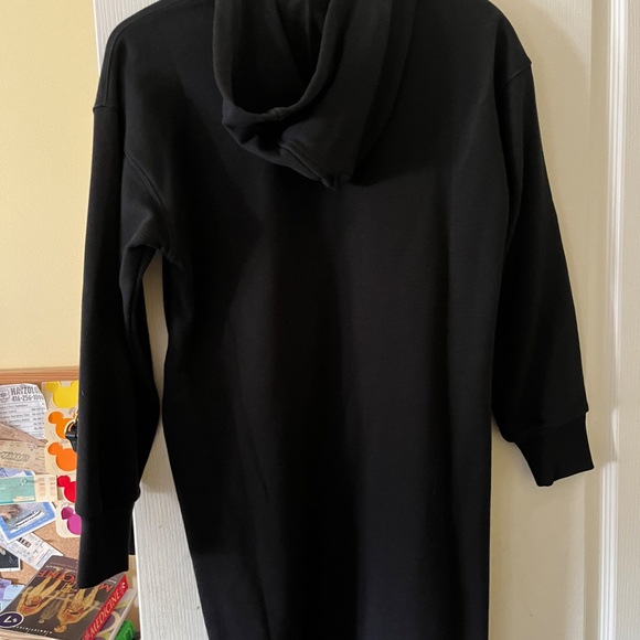 Uniqlo sweatshirt dress XS, black - Picture 3 of 3